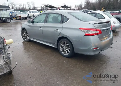 2013 Nissan Sentra Sr из США, поврежденный, VIN 3N1AB7AP3DL673069